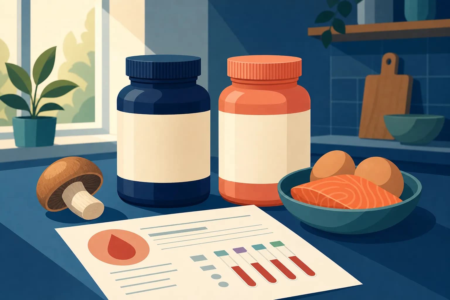 How to choose between vitamins D2 and D3 based on 25(OH)D test results and dosage
