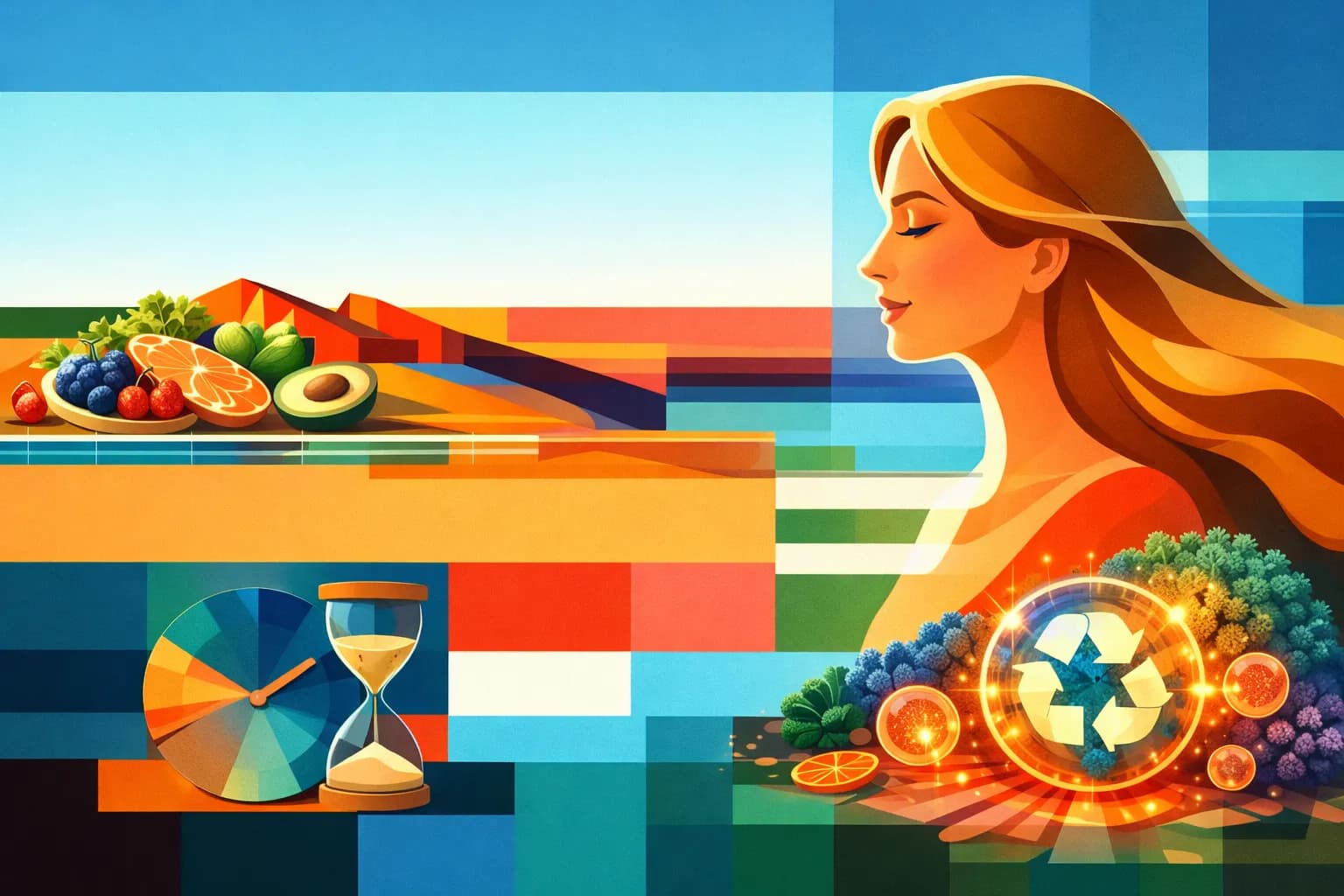 How diet affects youthful facial skin